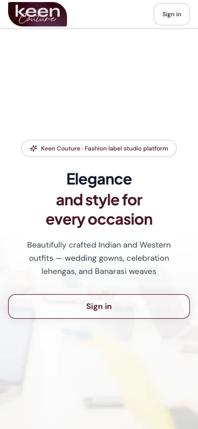 Keen Couture Home Mobile