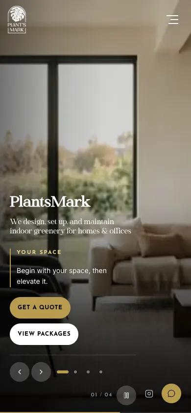 Plant's Mark Home Mobile